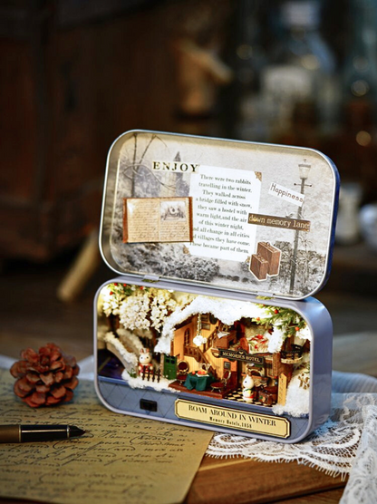 Tin Box Theatre - Snowy Winter DIY Craft Kit