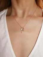 The Key To Love Charms Necklace