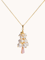 The Pearl Tree Charm Necklace