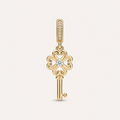 Key to Luck Charm