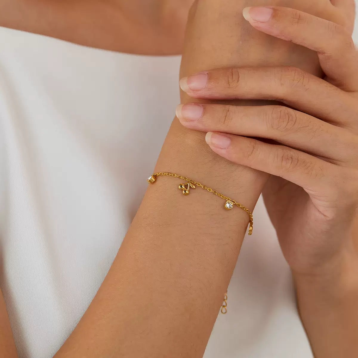 *you design* - Dainty Custom Charms Bracelet