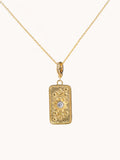 The Sun Tarot Charm Necklace
