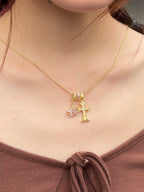 MLC Design Custom Charms Necklace: Gothic & Heart