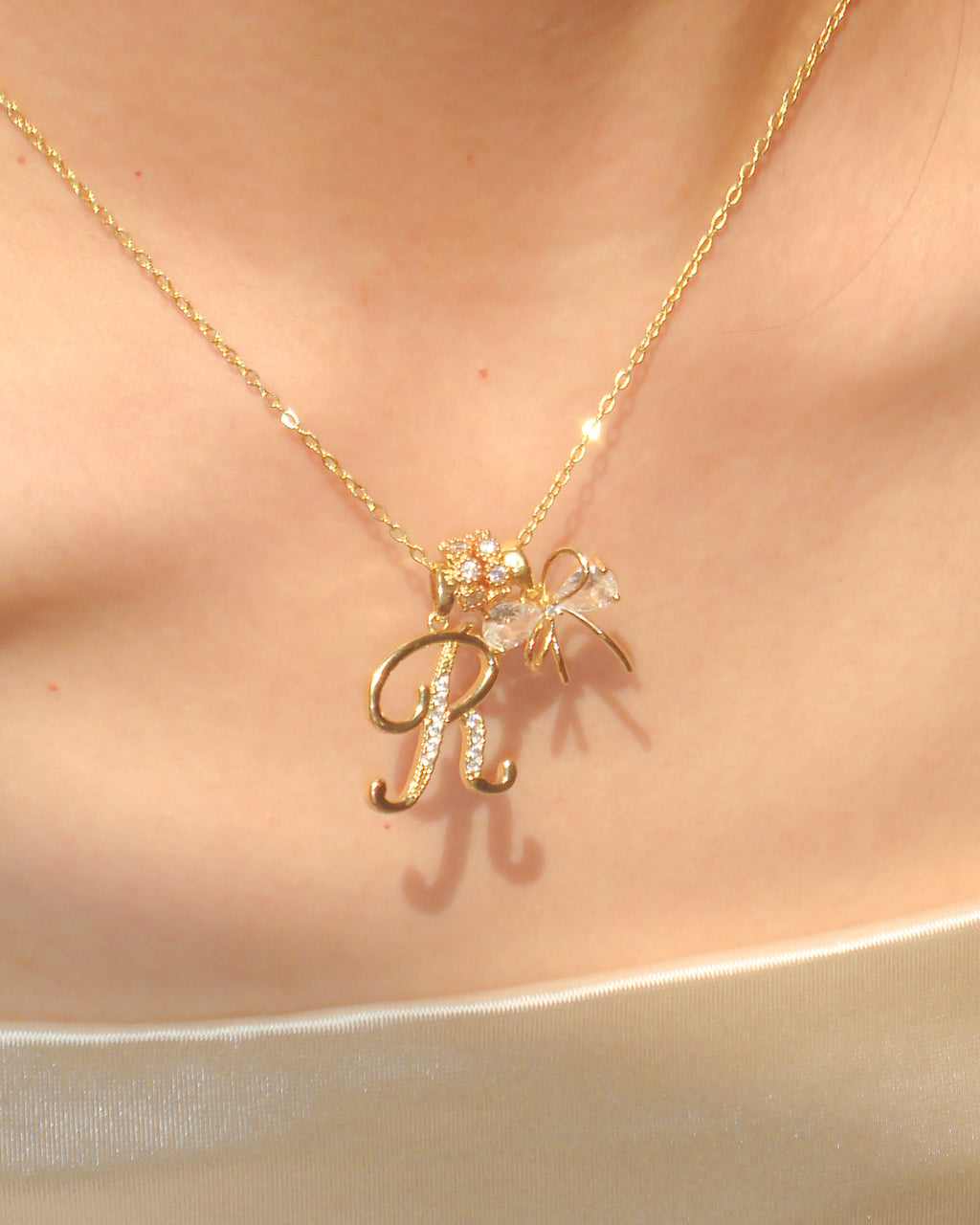 MLC Design Custom Initial Necklace: Princess Me