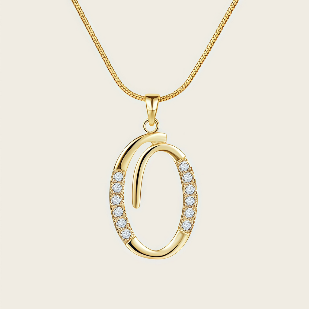 MLC Design Classic Initials Necklace