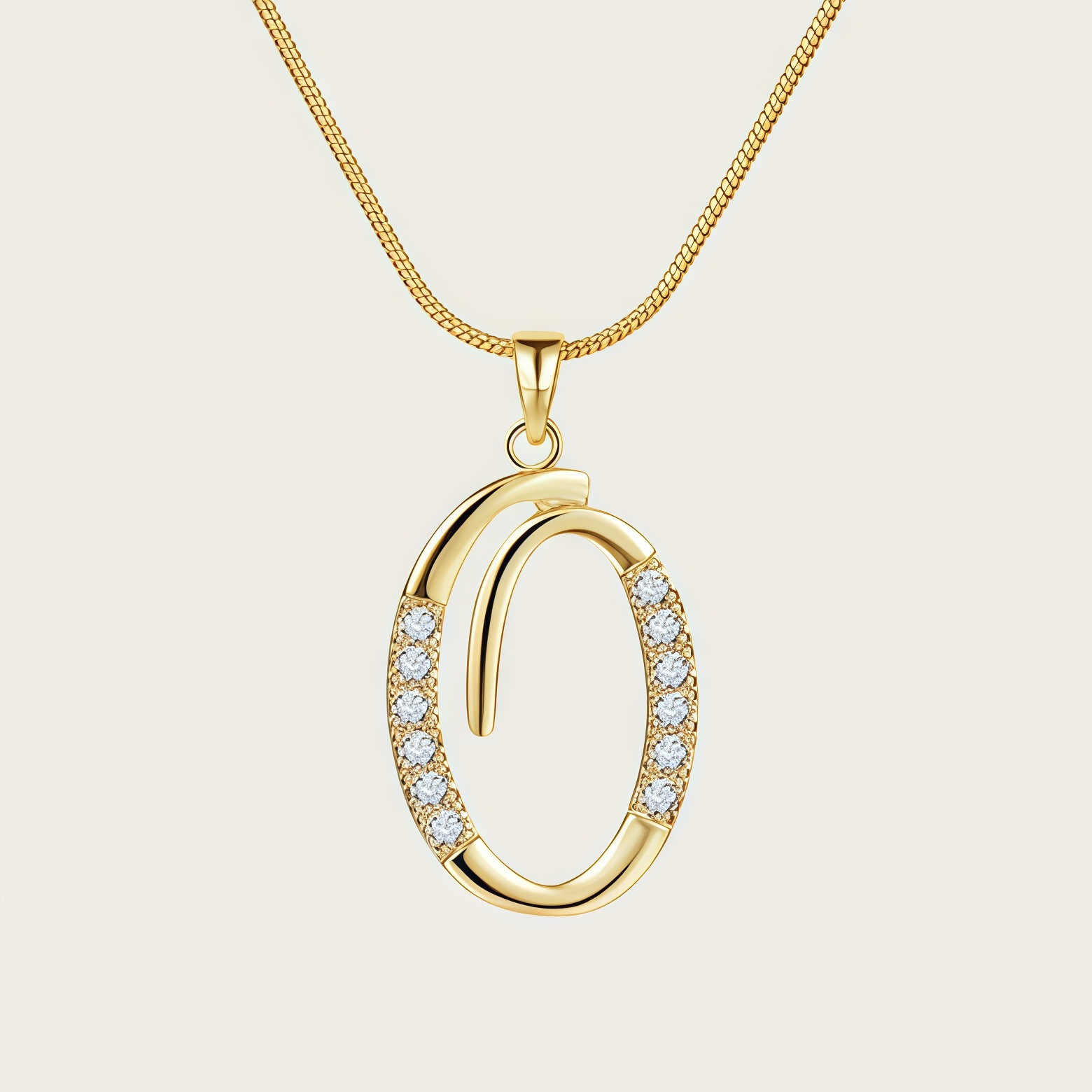 MLC Design Classic Initials Necklace