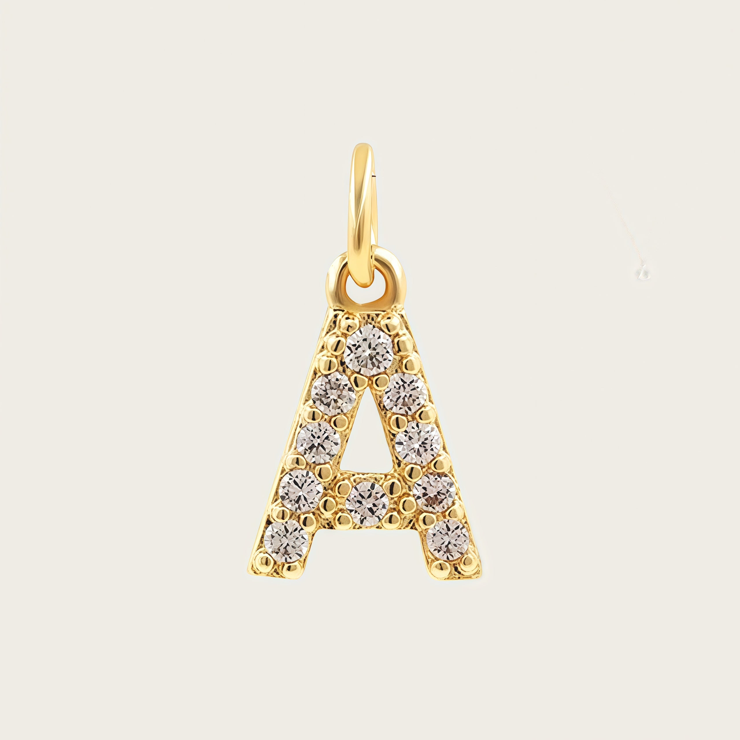 18K Gold Plated MINI Initials Charm