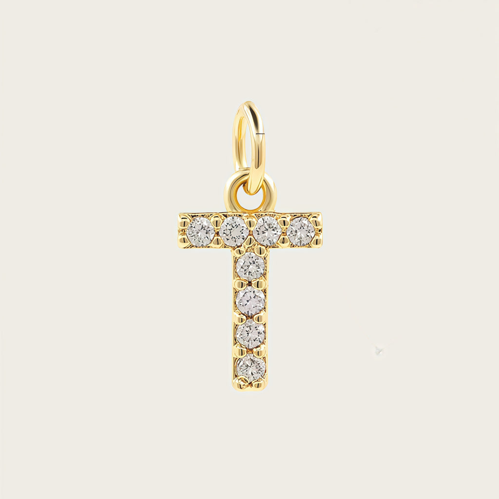 18K Gold Plated MINI Initials Charm