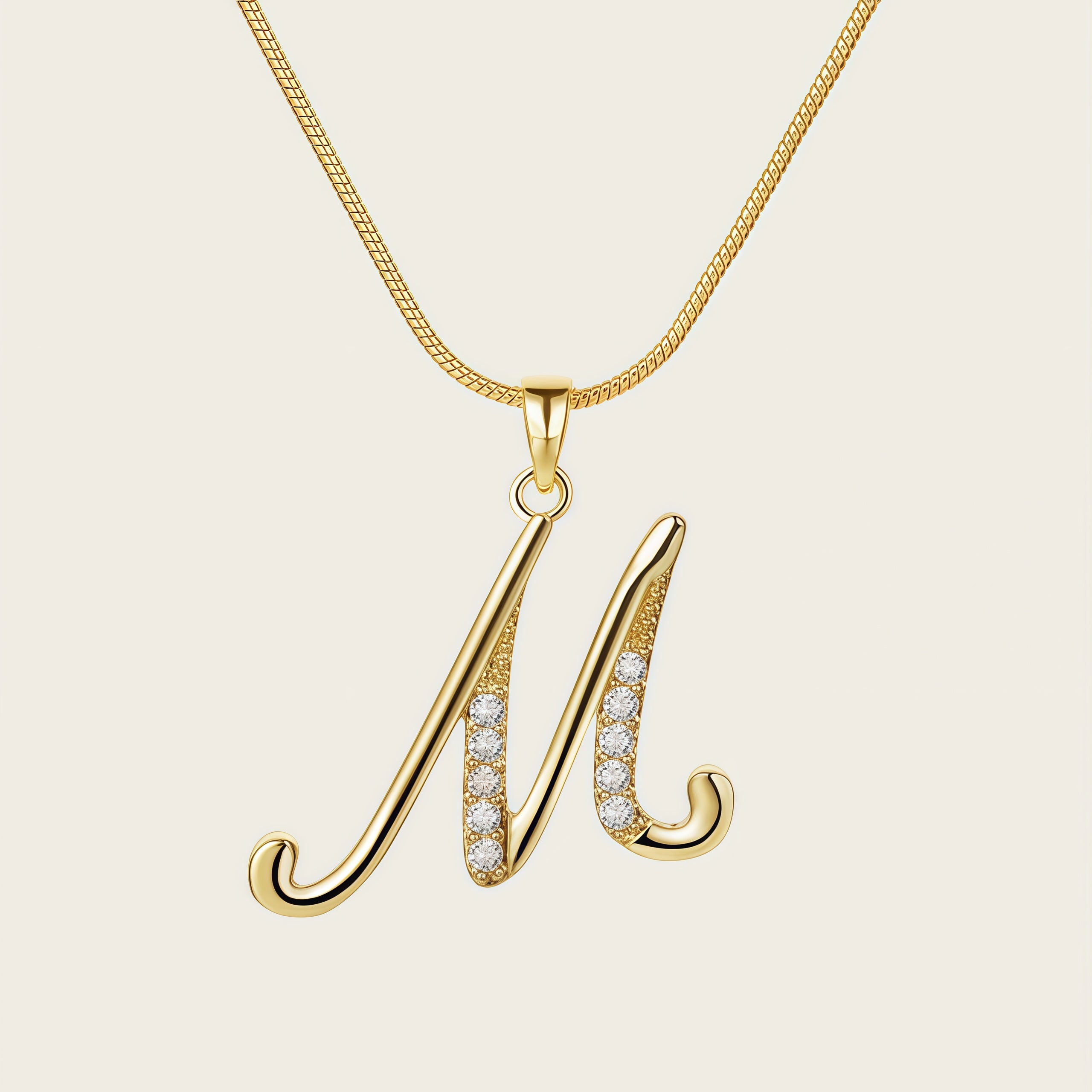 MLC Design Classic Initials Necklace