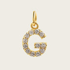 18K Gold Plated MINI Initials Charm