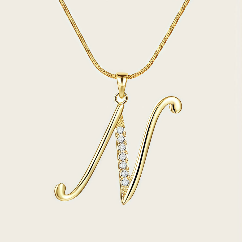 MLC Design Classic Initials Necklace