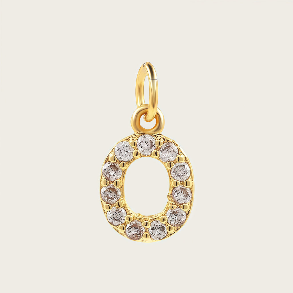 18K Gold Plated MINI Initials Charm