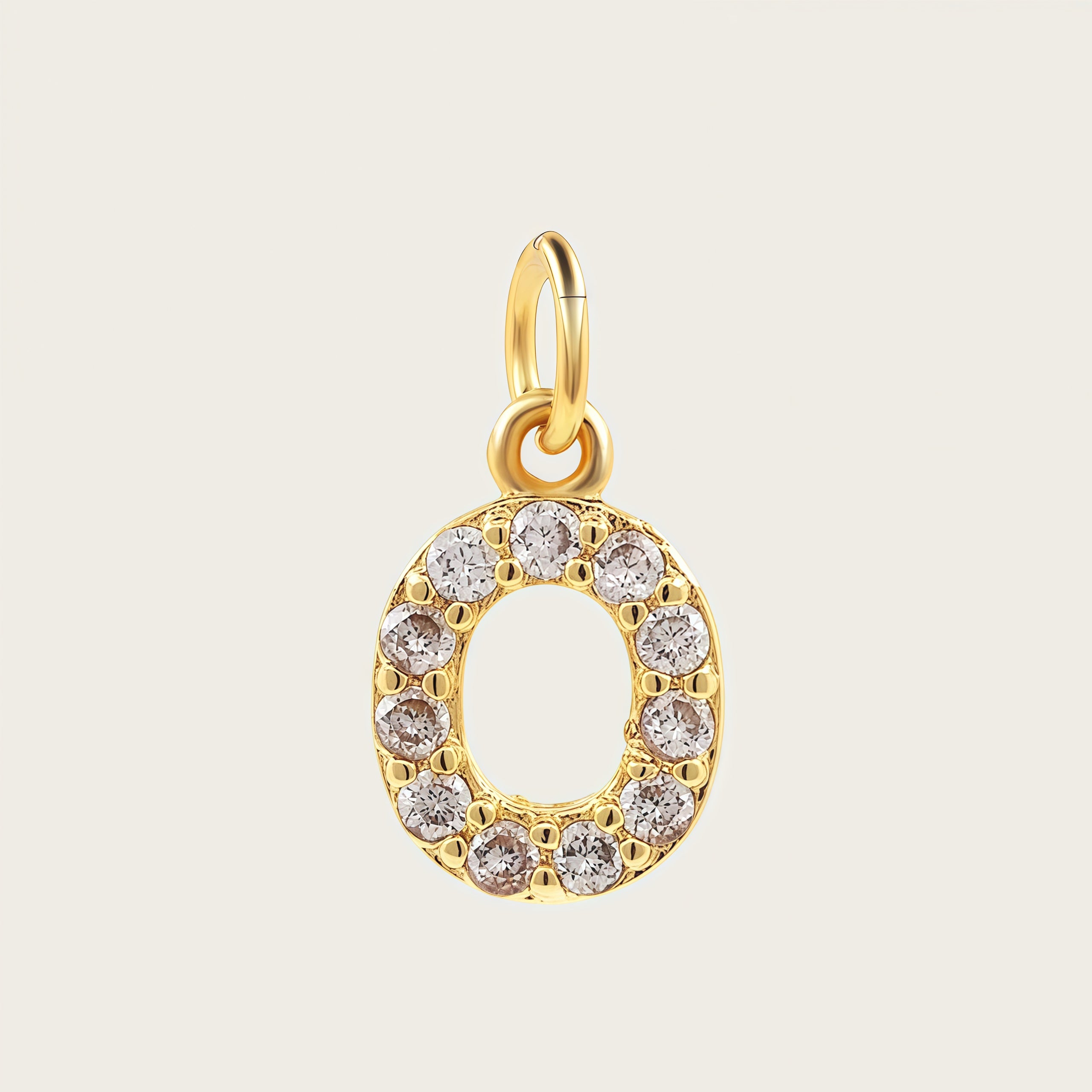 18K Gold Plated MINI Initials Charm