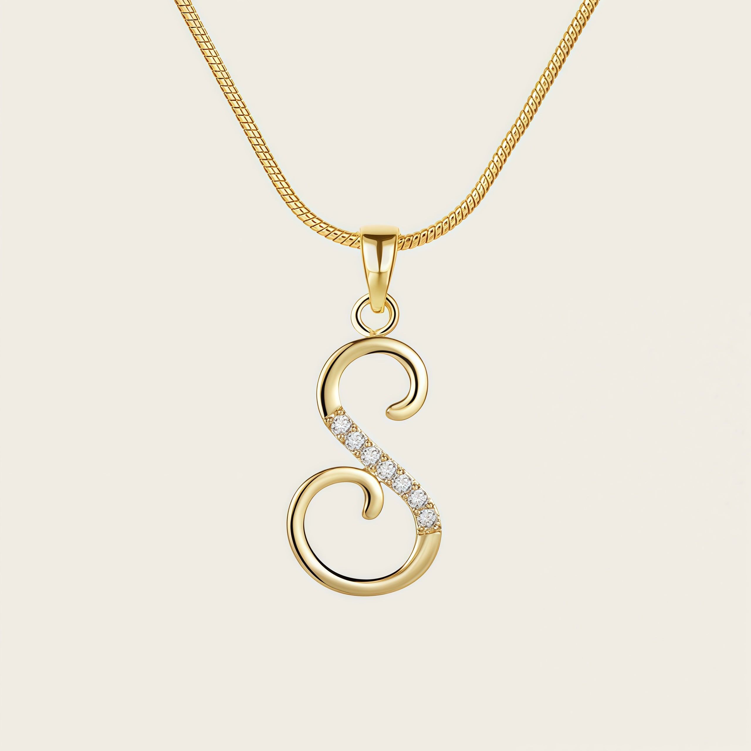 MLC Design Classic Initials Necklace