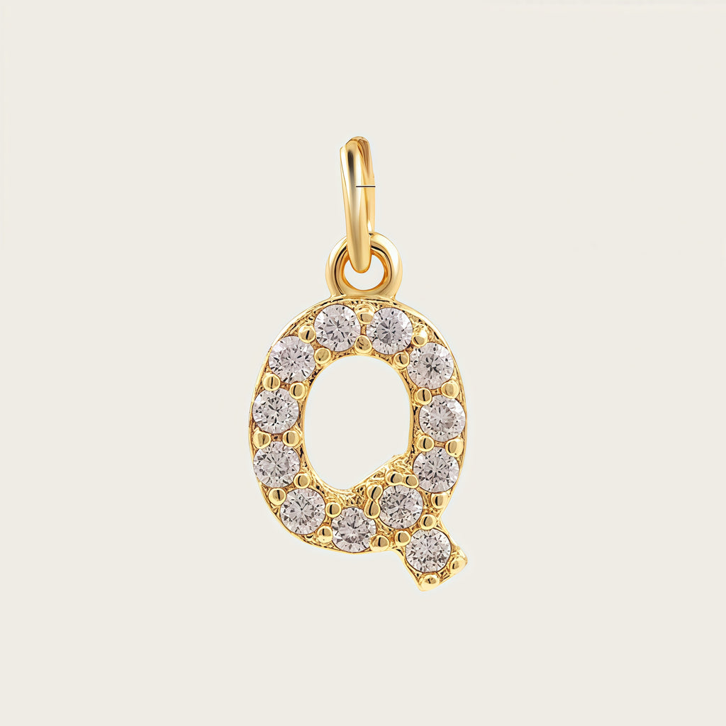 18K Gold Plated MINI Initials Charm