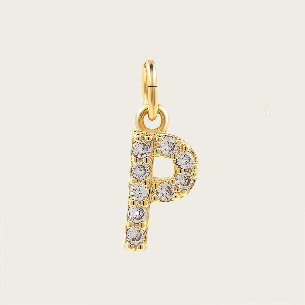 18K Gold Plated MINI Initials Charm