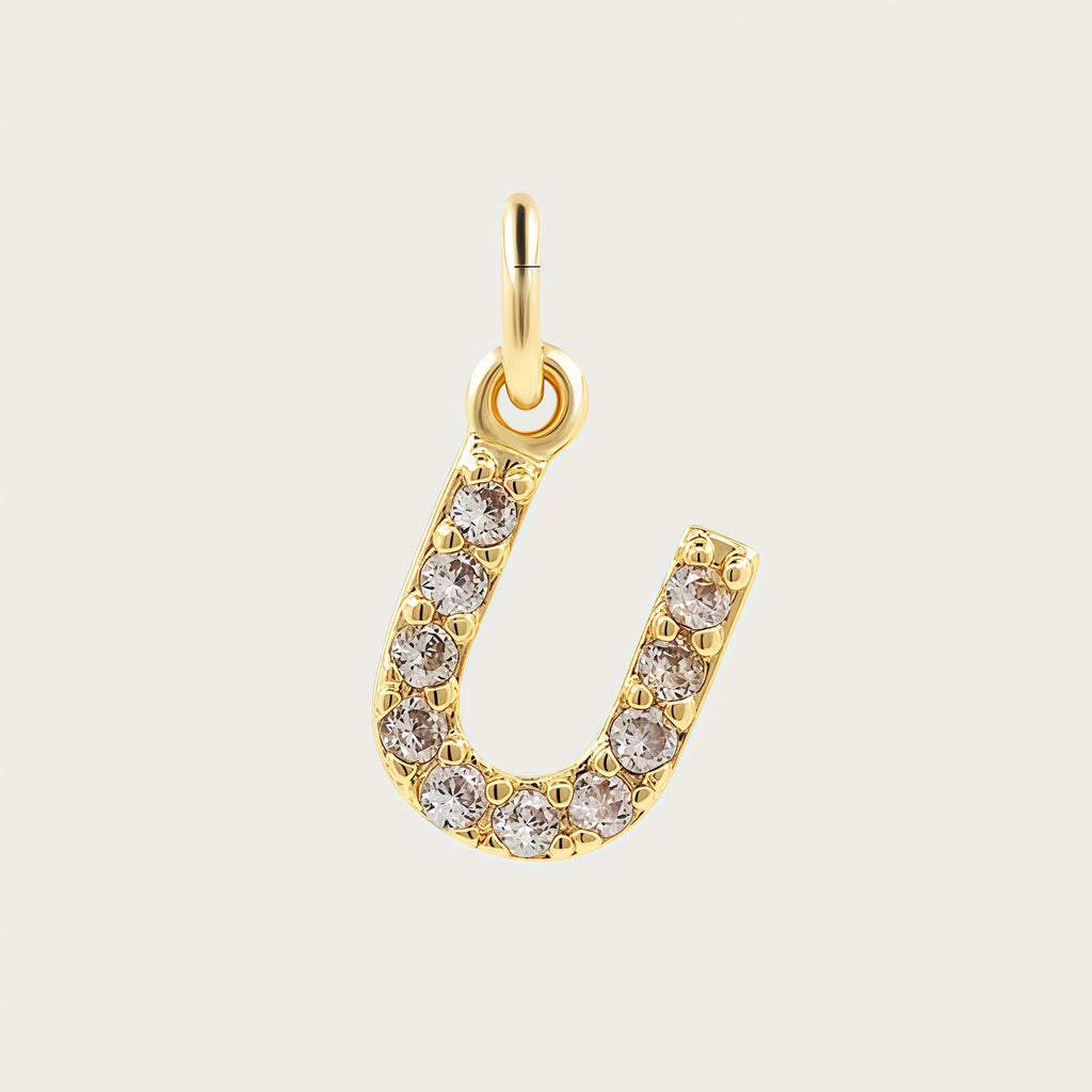 18K Gold Plated MINI Initials Charm