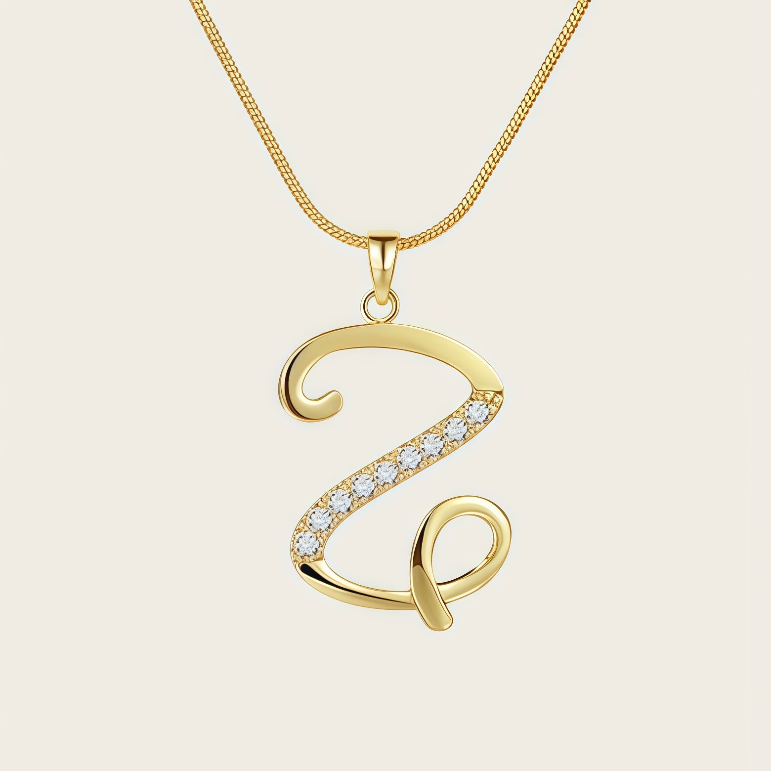 MLC Design Classic Initials Necklace