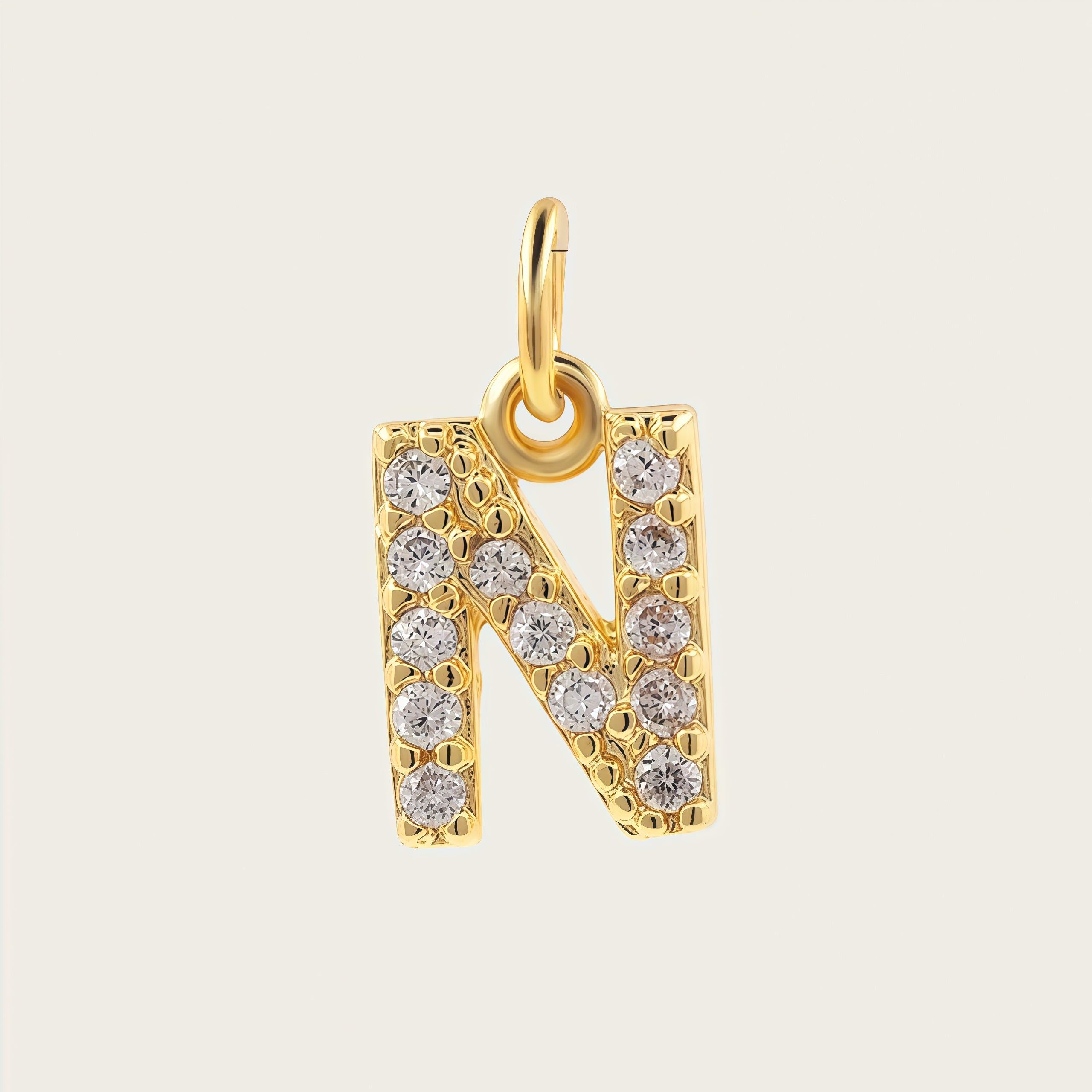 18K Gold Plated MINI Initials Charm