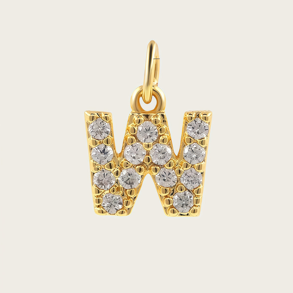 18K Gold Plated MINI Initials Charm