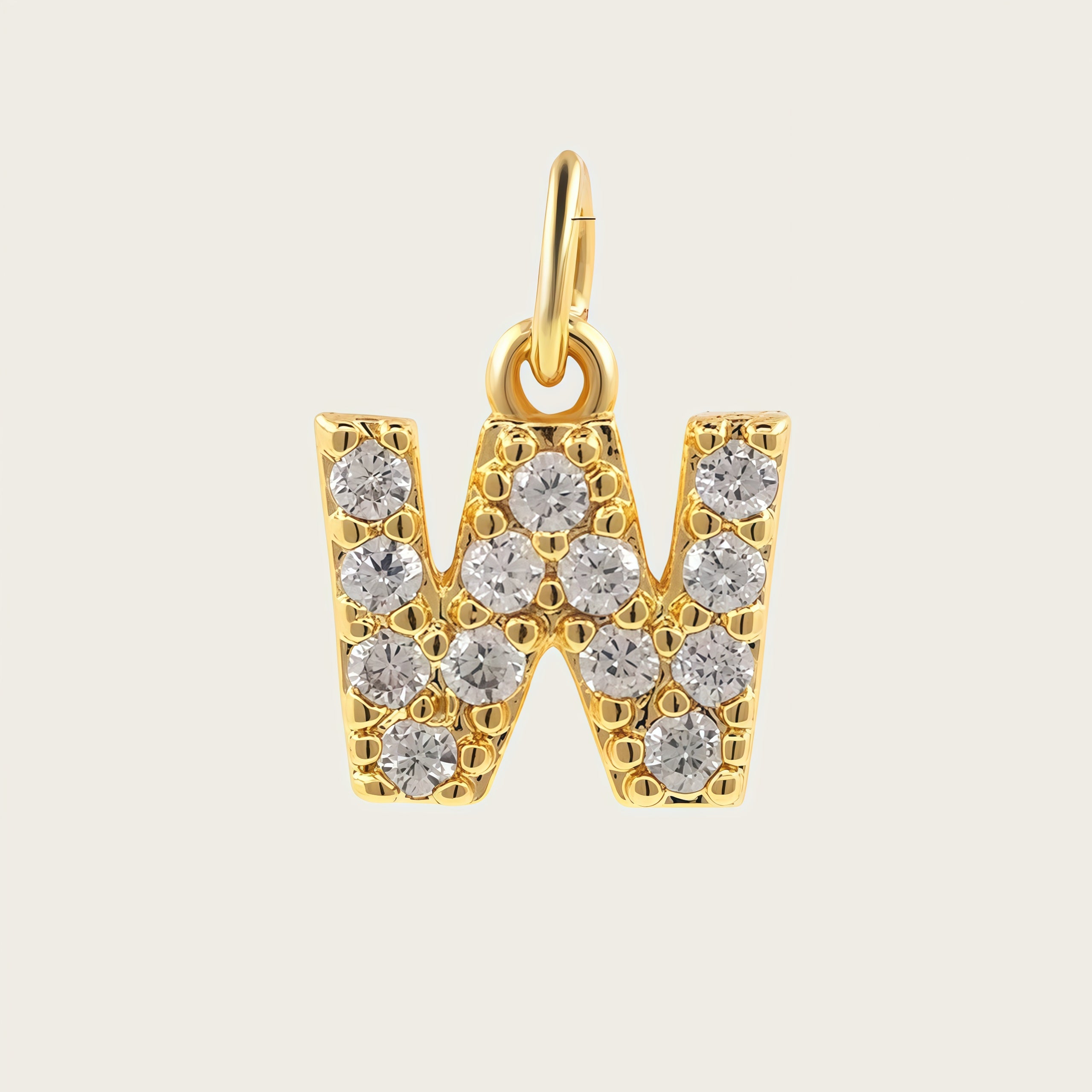 18K Gold Plated MINI Initials Charm