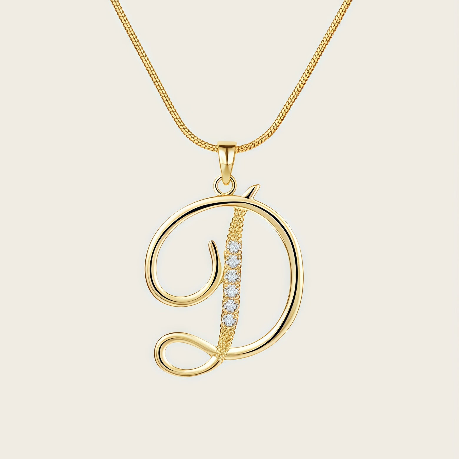 MLC Design Classic Initials Necklace