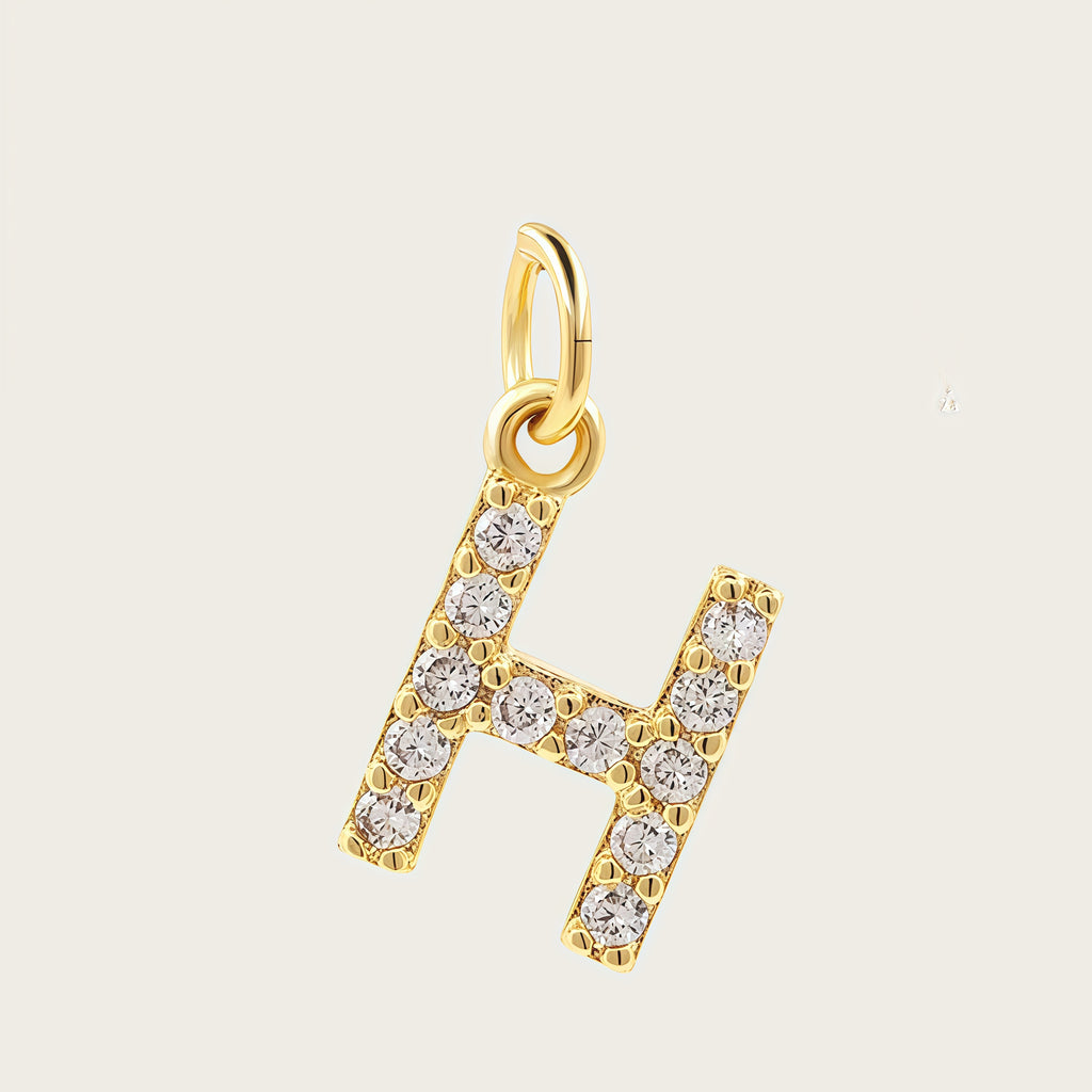 18K Gold Plated MINI Initials Charm