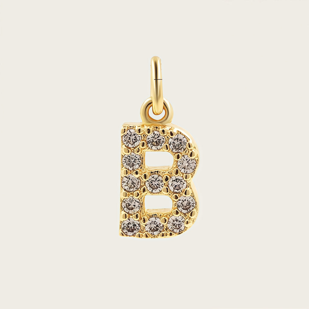 18K Gold Plated MINI Initials Charm