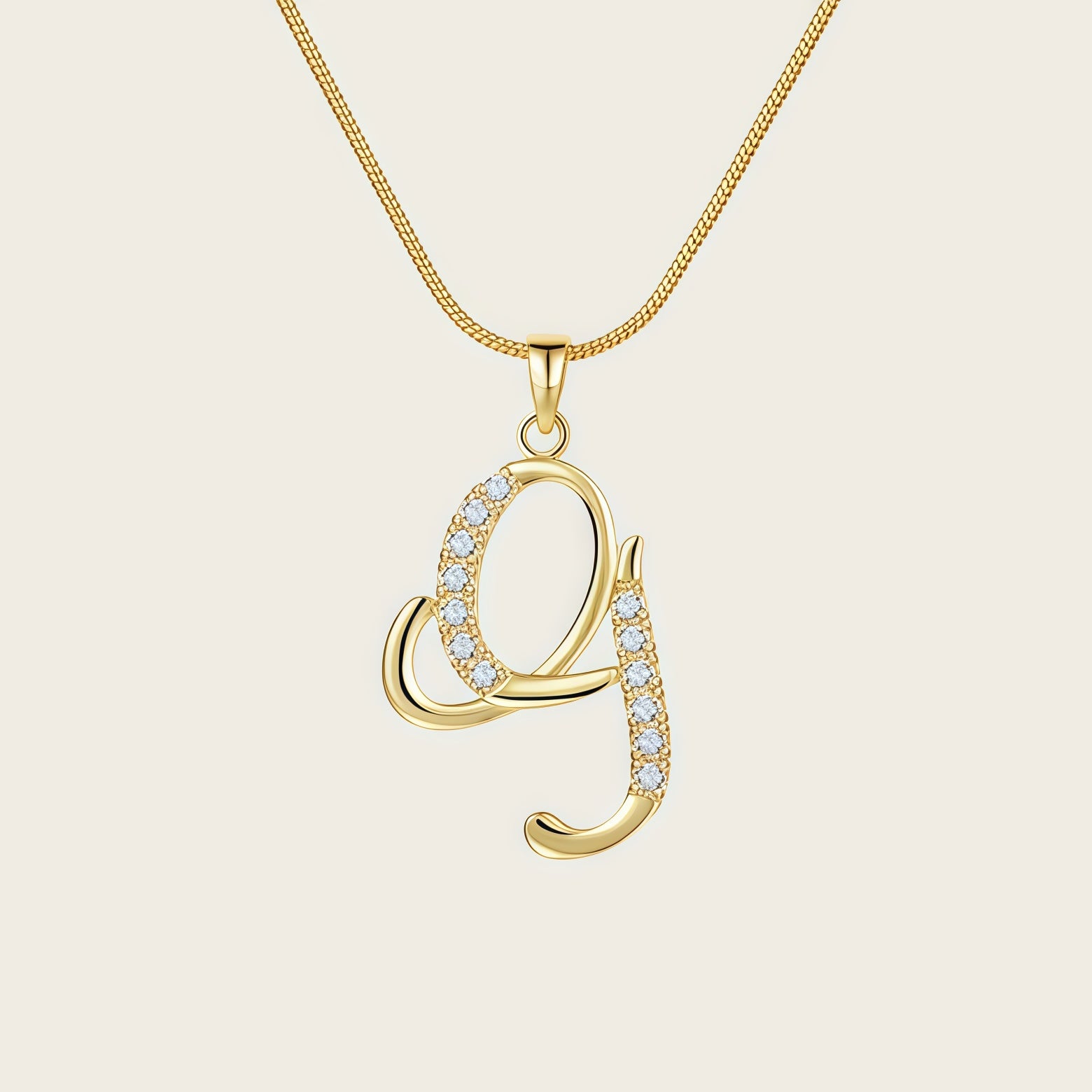 MLC Design Classic Initials Necklace