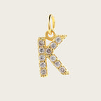 18K Gold Plated MINI Initials Charm