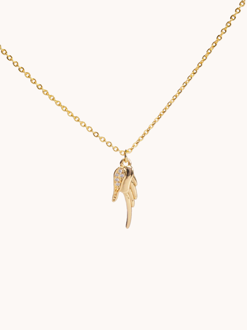 Fallen Angel Charm Necklace