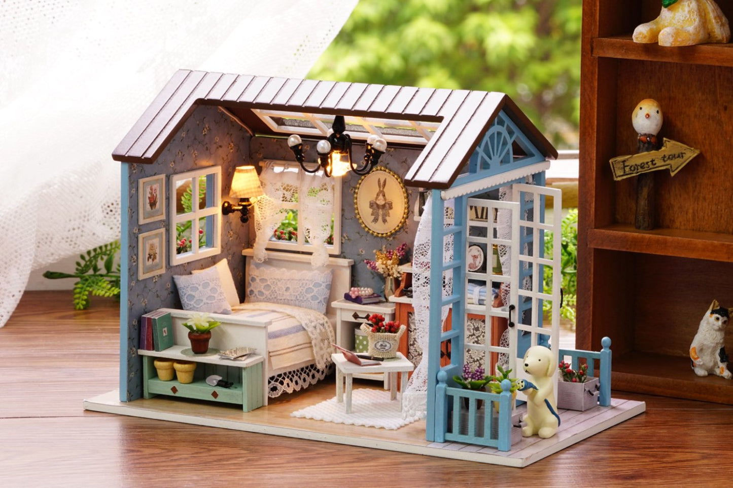 Retro Cottage - Bluewood Memories DIY Craft Kit