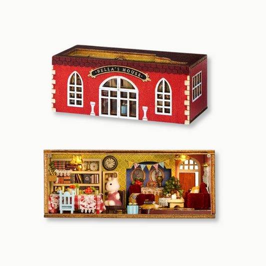 Mini Block Town-Unit 4-Bella's House DIY Kit