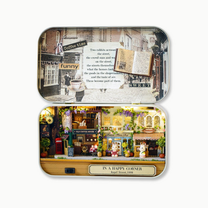 Tin Box Theatre - Retro Street Corner DIY Craft Kit