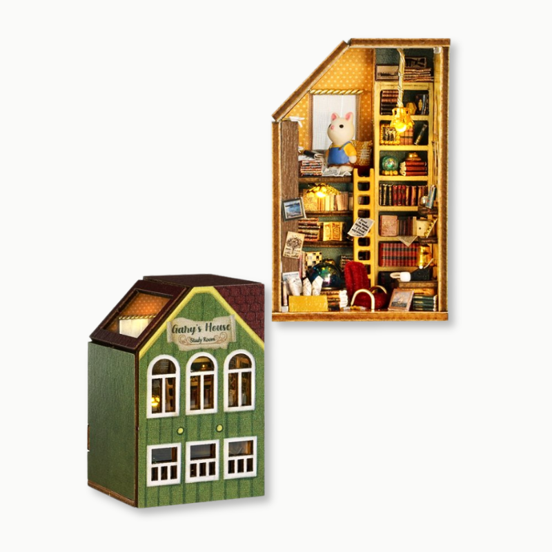 Mini Block Town-Unit 1-Gary's House DIY Kit