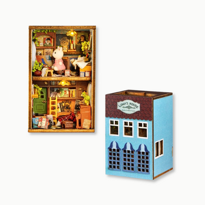 Mini Block Town-Unit 5-Luna's House DIY Kit