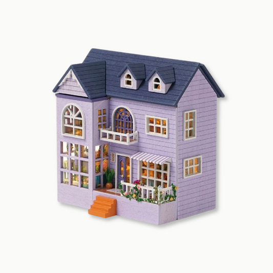 Flip Cottage-Lavender Mansion DIY Craft Kit