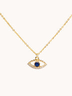 Shiny Evil Eye Charm Necklace