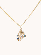 Celestial Comet Charm Necklace