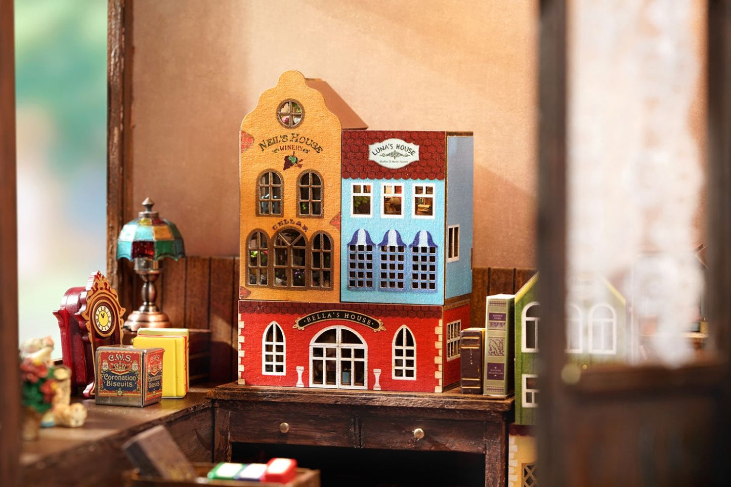 Mini Block Town-Unit 1-Gary's House DIY Kit