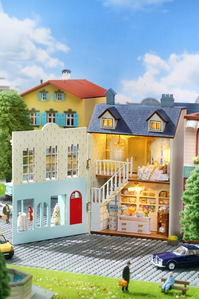 Flip Cottage-Paris Gift Shop DIY Craft Kit