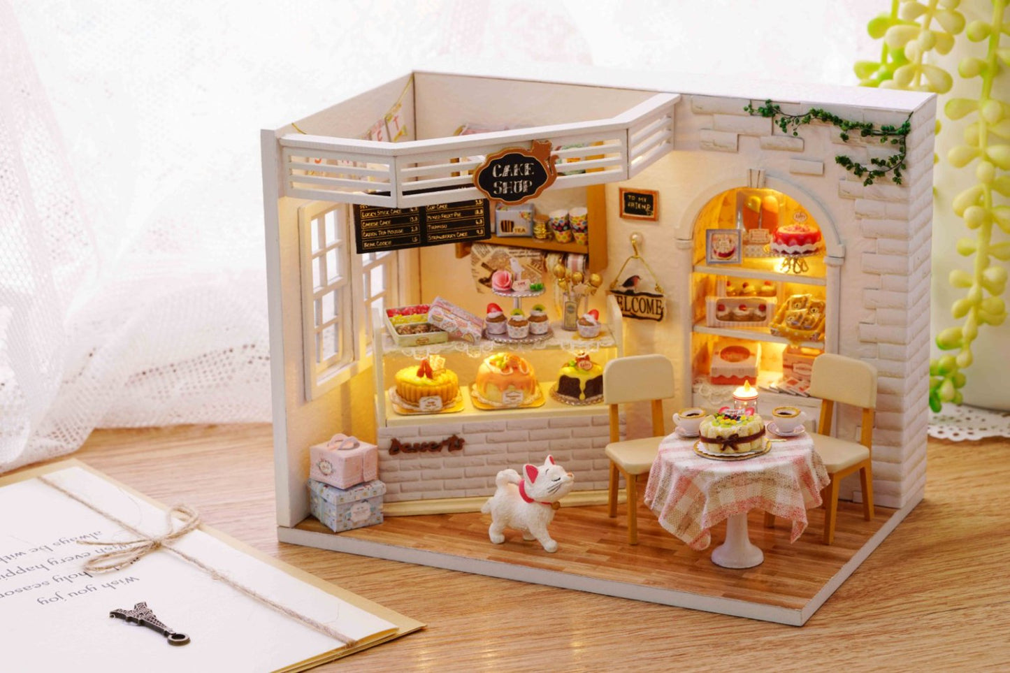 Retro Cottage - Kitten Bakery DIY Craft Kit