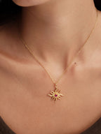The Sun Charm Necklace
