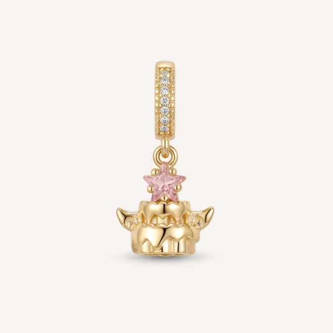Starry Wish Cake Charm