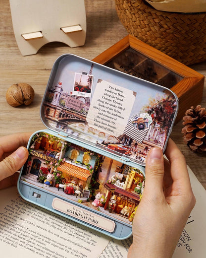 Tin Box Theatre - Roaming in Paris DIY Craft Kit