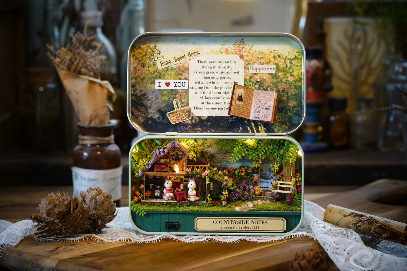 Tin Box Theatre - Countryside Notes DIY Craft Kit