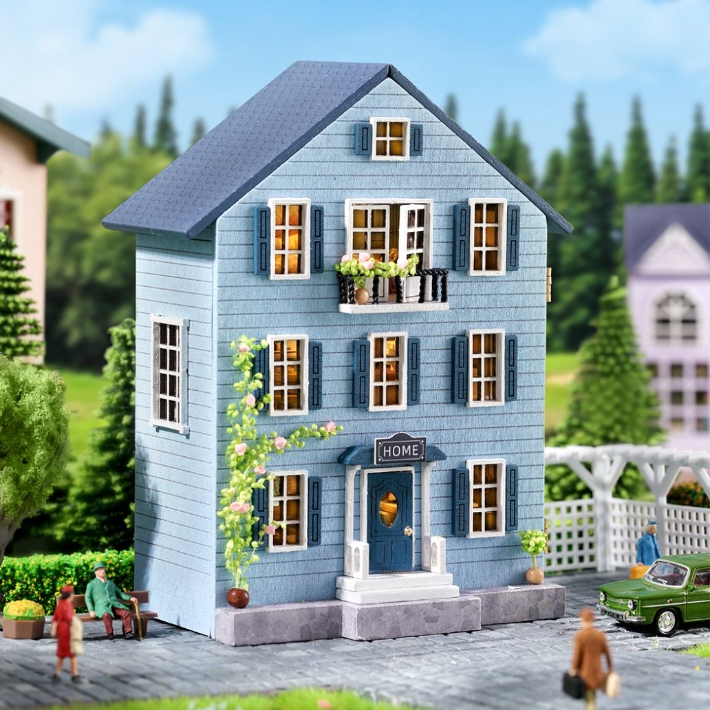 Flip Cottage-Blue Dream Home DIY Craft Kit