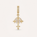 Grace Cross Charm