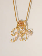 MLC Design Custom Initial Necklace: Princess Me