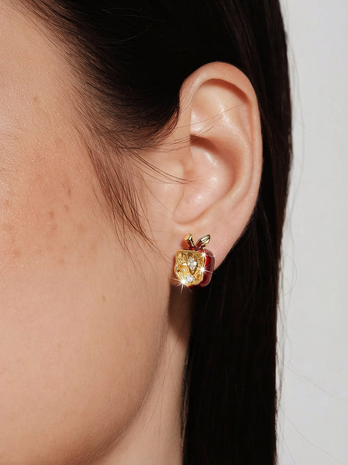 Apple Of My Eye Ear Studs